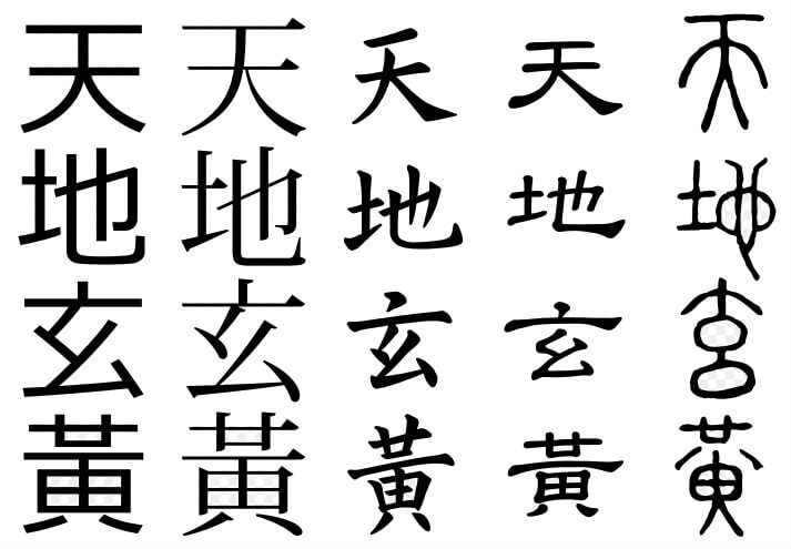 On Chinese Fonts I Know PRINCE AWFUL s